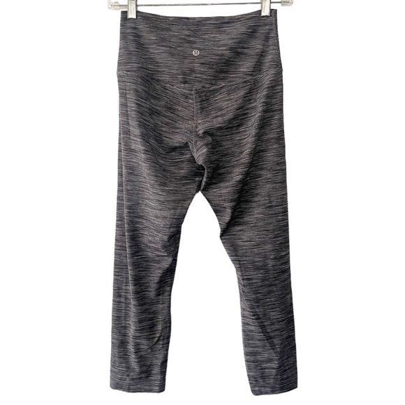 Lululemon Align Crop *21" Wee Are From Space Dark‎ Carbon Ice Grey - Picture 7 of 7